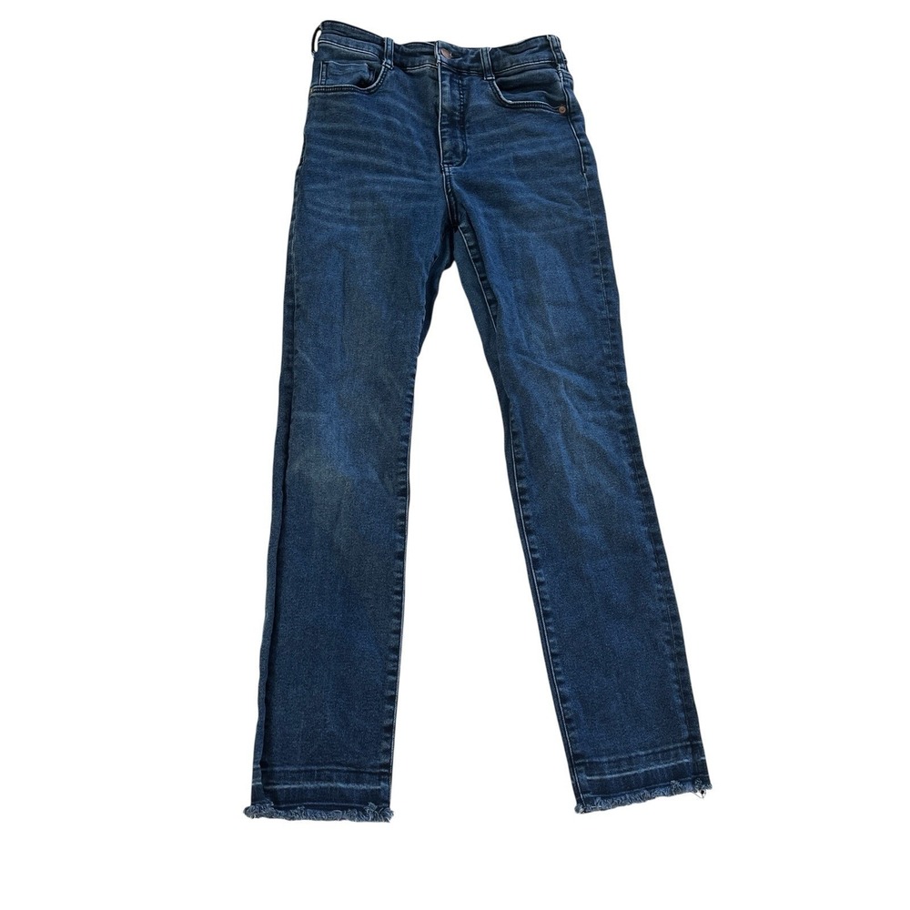 Pilcro Women's Size 27 High Rise Cigarettte Jeans Anthropologie‎ Medium Wash